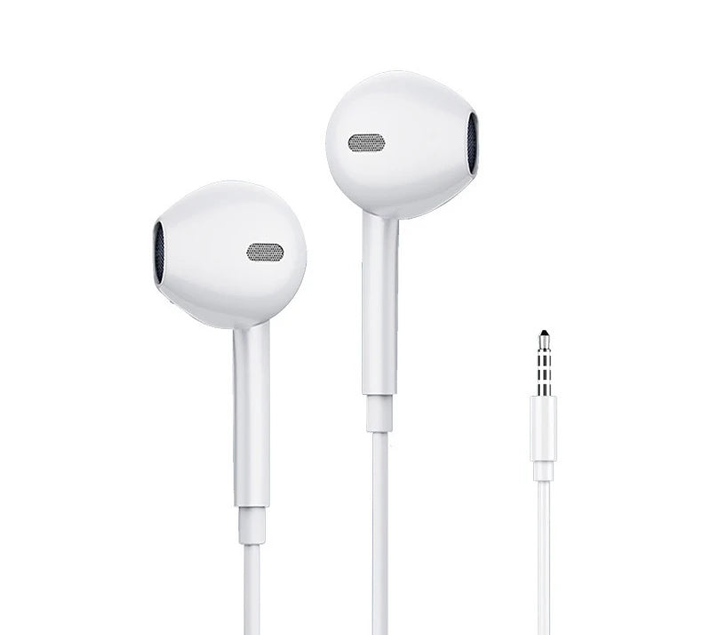 Écouteurs câblés d'origine pour iPhone 16/15/14/13/12/11 Pro Max 7/8Plus XR/XS/X IPAD EARBUDS ENVERTUR