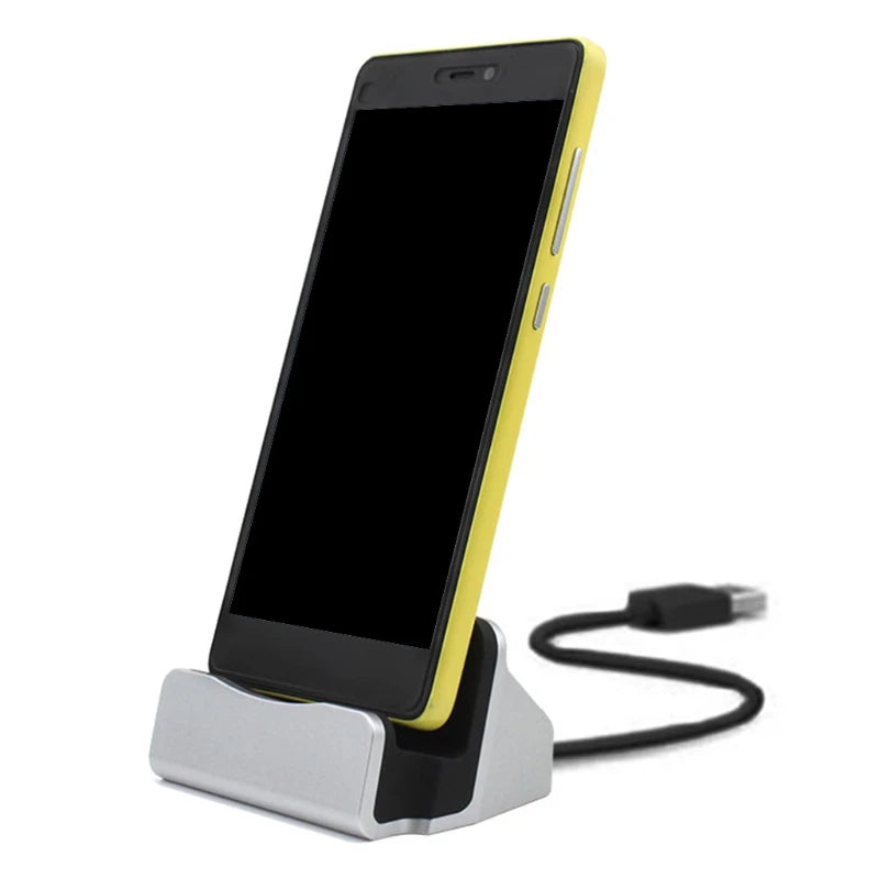Type-C Station de quai à chargement rapide Desktop USB C 3.1 Chargeur d'amarrage avec câble pour Huawei P9 Plus Smart Cell Phone