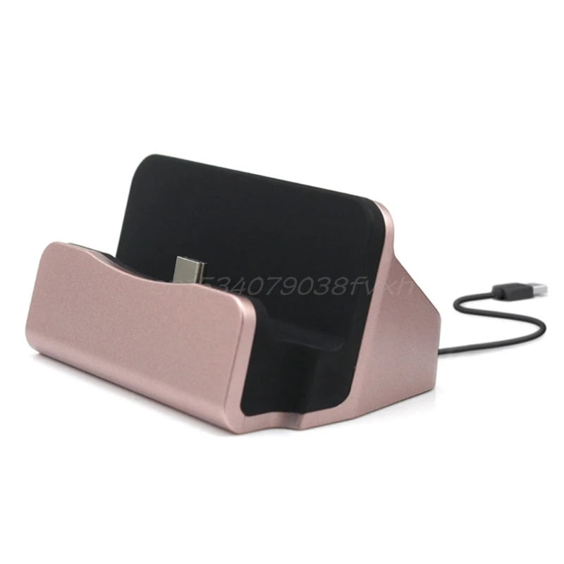 Type-C Station de quai à chargement rapide Desktop USB C 3.1 Chargeur d'amarrage avec câble pour Huawei P9 Plus Smart Cell Phone