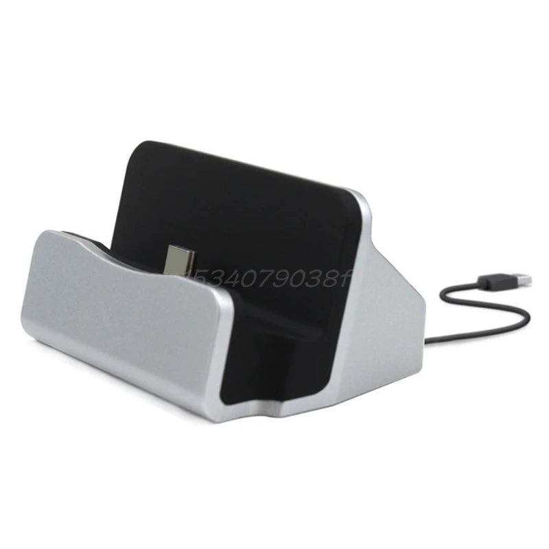 Type-C Station de quai à chargement rapide Desktop USB C 3.1 Chargeur d'amarrage avec câble pour Huawei P9 Plus Smart Cell Phone