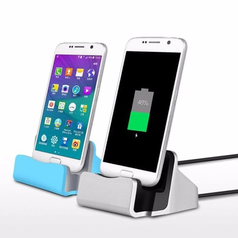 Type-C Station de quai à chargement rapide Desktop USB C 3.1 Chargeur d'amarrage avec câble pour Huawei P9 Plus Smart Cell Phone