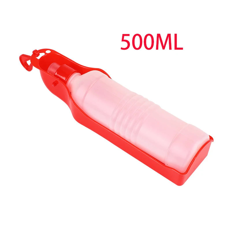 Chien Bouteille à eau marche chien portable bouteille d'eau chien boisson tasse de chat