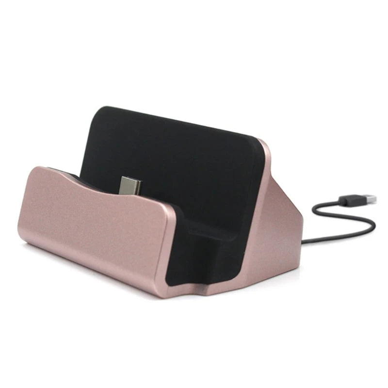 Station de quai à chargement rapide de Type-C Bureau USB C 3.1 Chargeur d'amarrage avec câble pour Huawei P9 Plus pour le téléphone portable intelligent