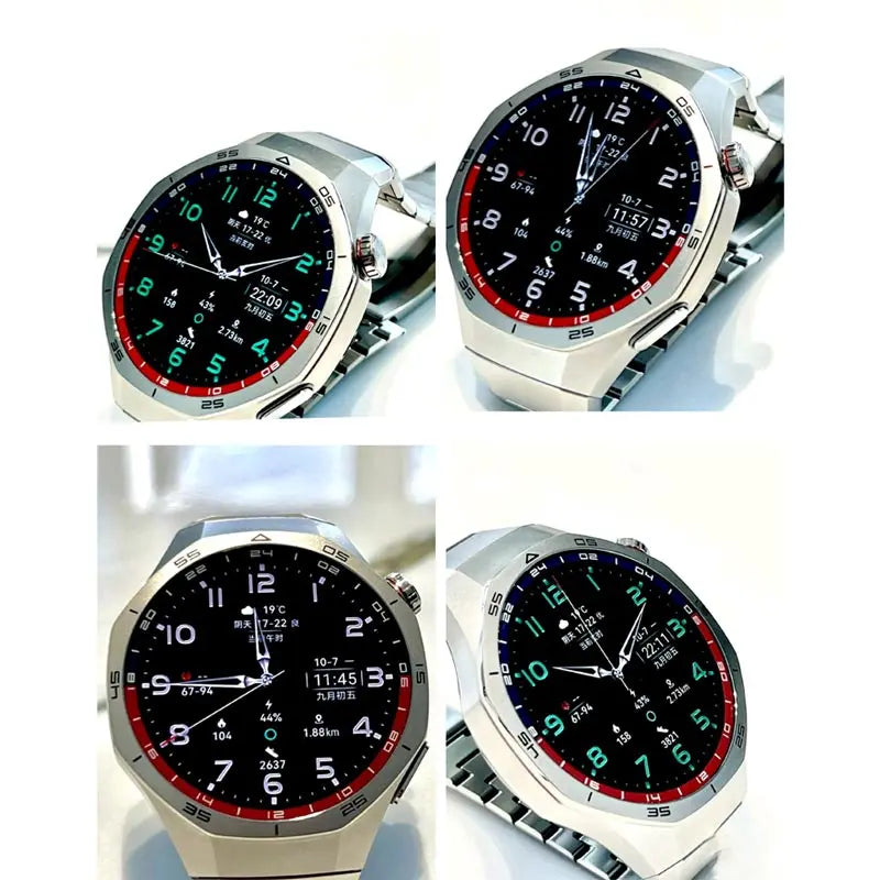 Huawei GT5 Pro Watch SmartWatch 1.53 '' HD ÉCRAN 315MAH Batterie 24h Moniteur de santé BT5.3 Bluetooth Call IP67 GPS pour Android iOS