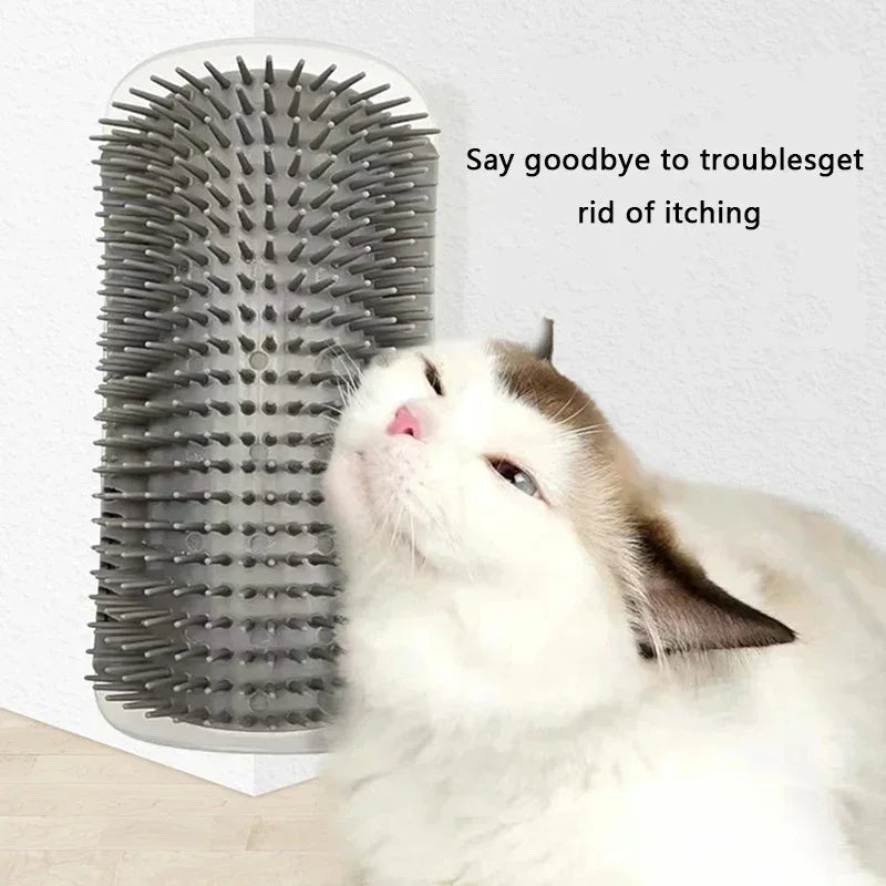 Cat Scratcher Massager pour les chats grattant les animaux de compagnie Brosse enlevant la table de toilettage des cheveux