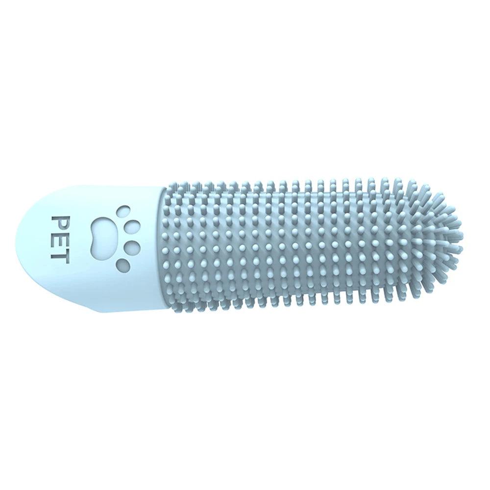 Pouttes de nettoyage des dents de silicone pour animaux