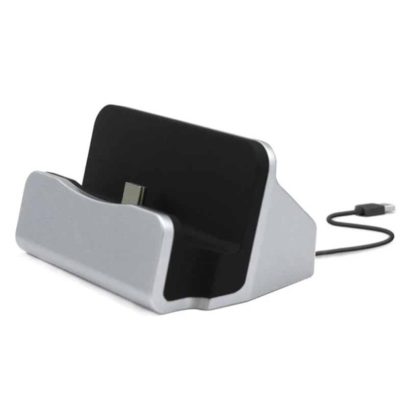 Station de quai à chargement rapide de Type-C Bureau USB C 3.1 Chargeur d'amarrage avec câble pour Huawei P9 Plus pour le téléphone portable intelligent