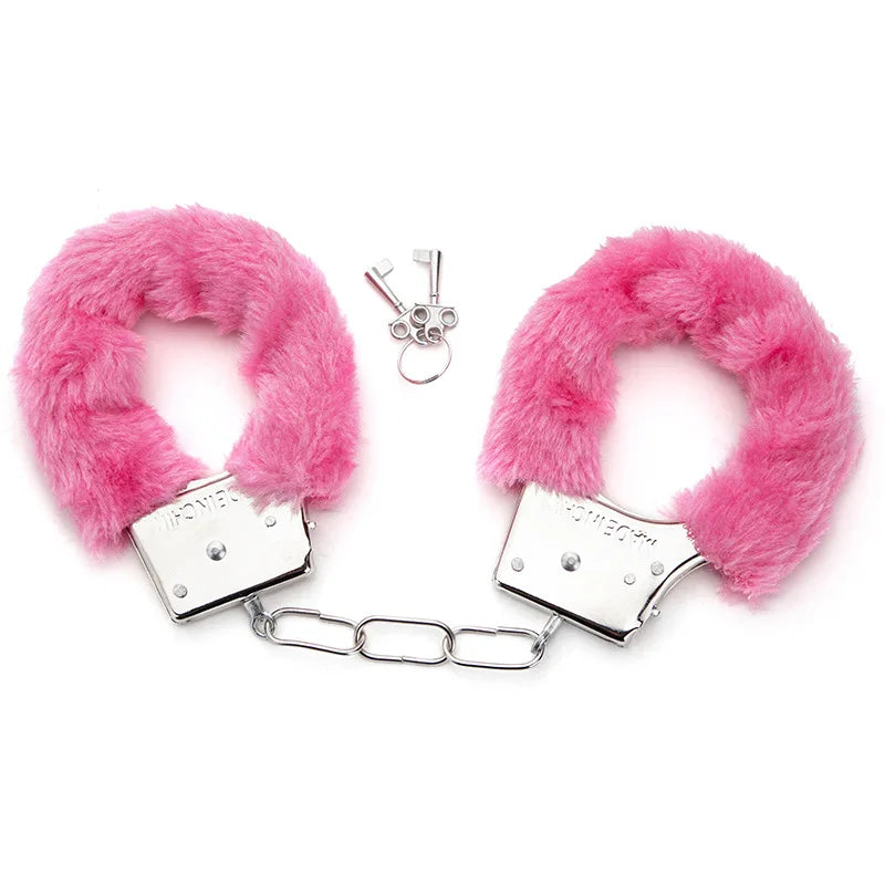 Accessoires érotiques Toys sexuels 2pc BDSM Bondage menottes pour les contraintes sexuelles Cuffs Fetish Adult Couples Games Produits sexuels