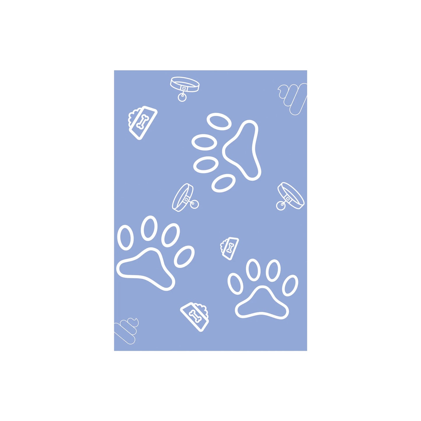 EPI Sac de merde de chien dégradable épaissis à parfum floral Sac de merde pour animaux