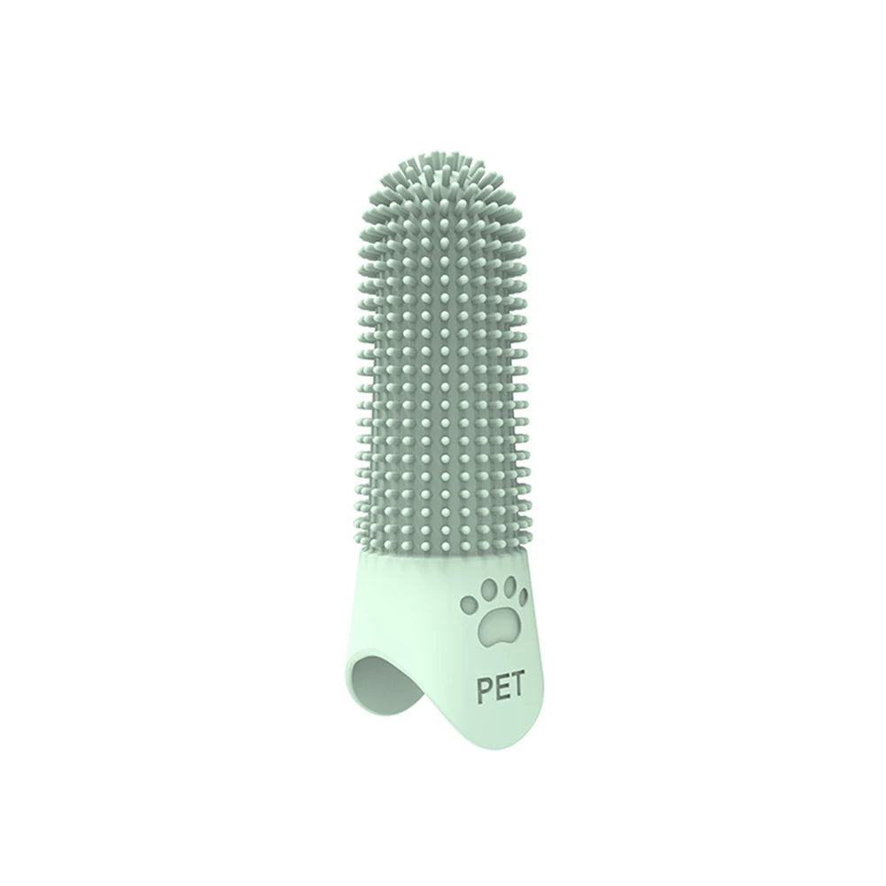 Pouttes de nettoyage des dents de silicone pour animaux