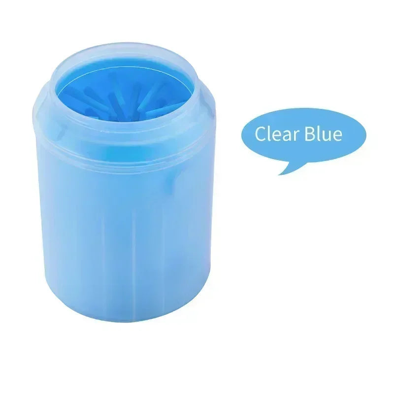 Chien de pied de pied tasse path lasher nettoyeur chien chat bas de pas brosse de nettoyage