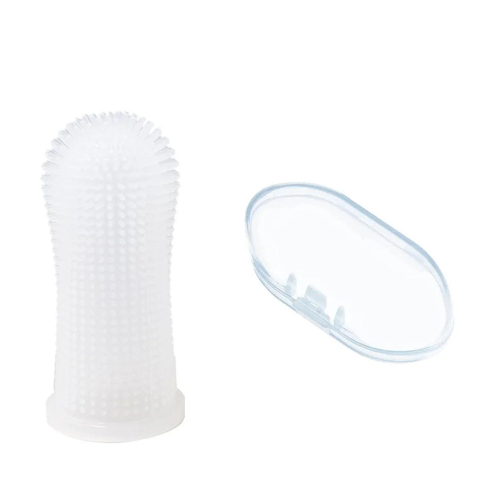 Chien super doux animal de compagnie brosse à dents de dents nettoyage de mauvaise halete