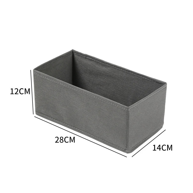 1pc Fabric Underwear Storage Box Drawer Organizers For Closet Organization And Storage Of Socks Underwear Ties And More Cabinet
