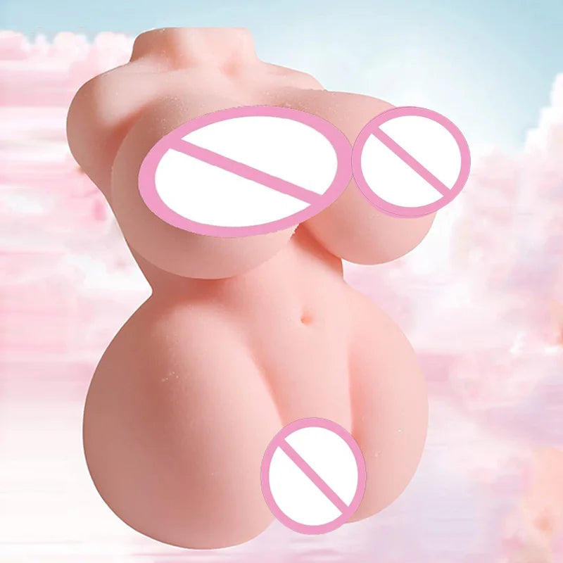 Nouvelle poitrine Pussy Dolls Men Sel-Sex Masturbation Doll Tabinet Vagina Clitoris Hip Pinis Exercice Oral Sexe érotique Adulte Toys 18+