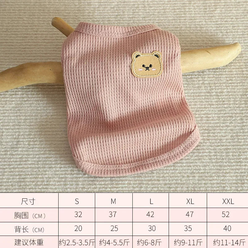 Vêtements de chien cool d'été Nouveaux chiens gilet pour animaux de compagnie pour chiot