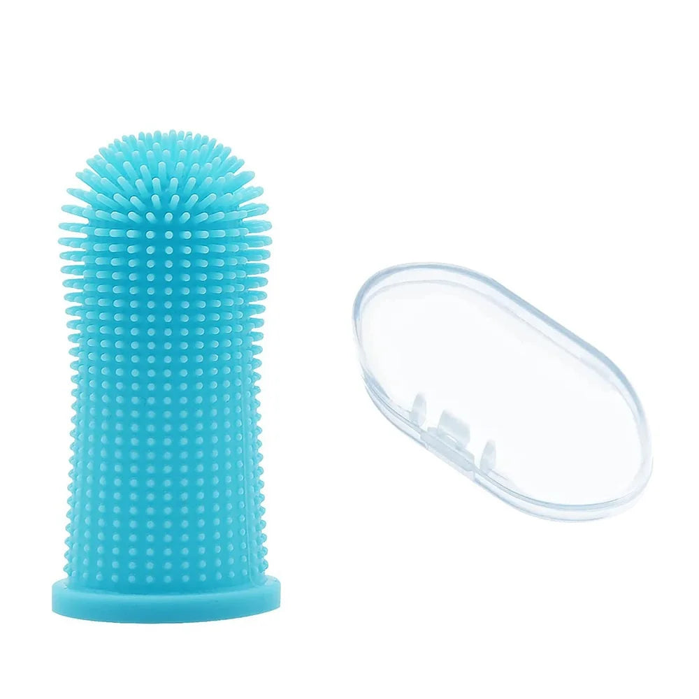 Chien super doux animal de compagnie brosse à dents de dents nettoyage de mauvaise halete