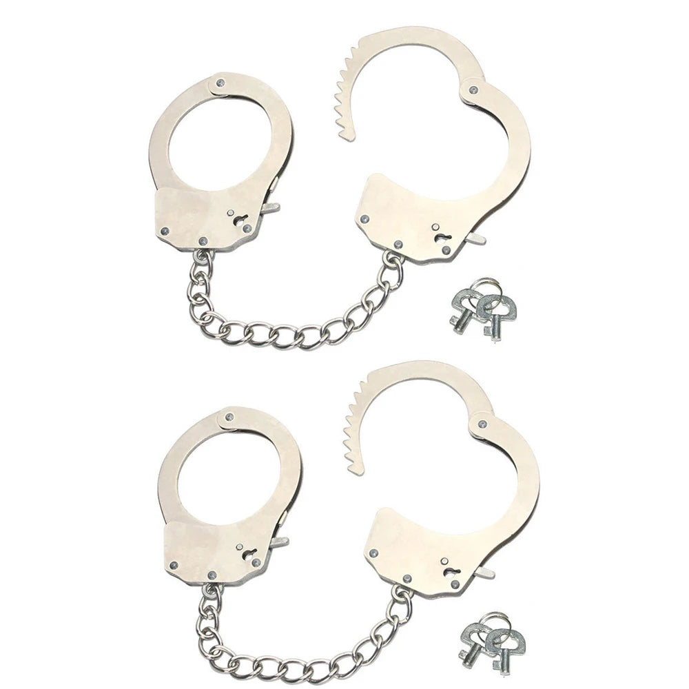 Accessoires érotiques Toys sexuels 2pc BDSM Bondage menottes pour les contraintes sexuelles Cuffs Fetish Adult Couples Games Produits sexuels