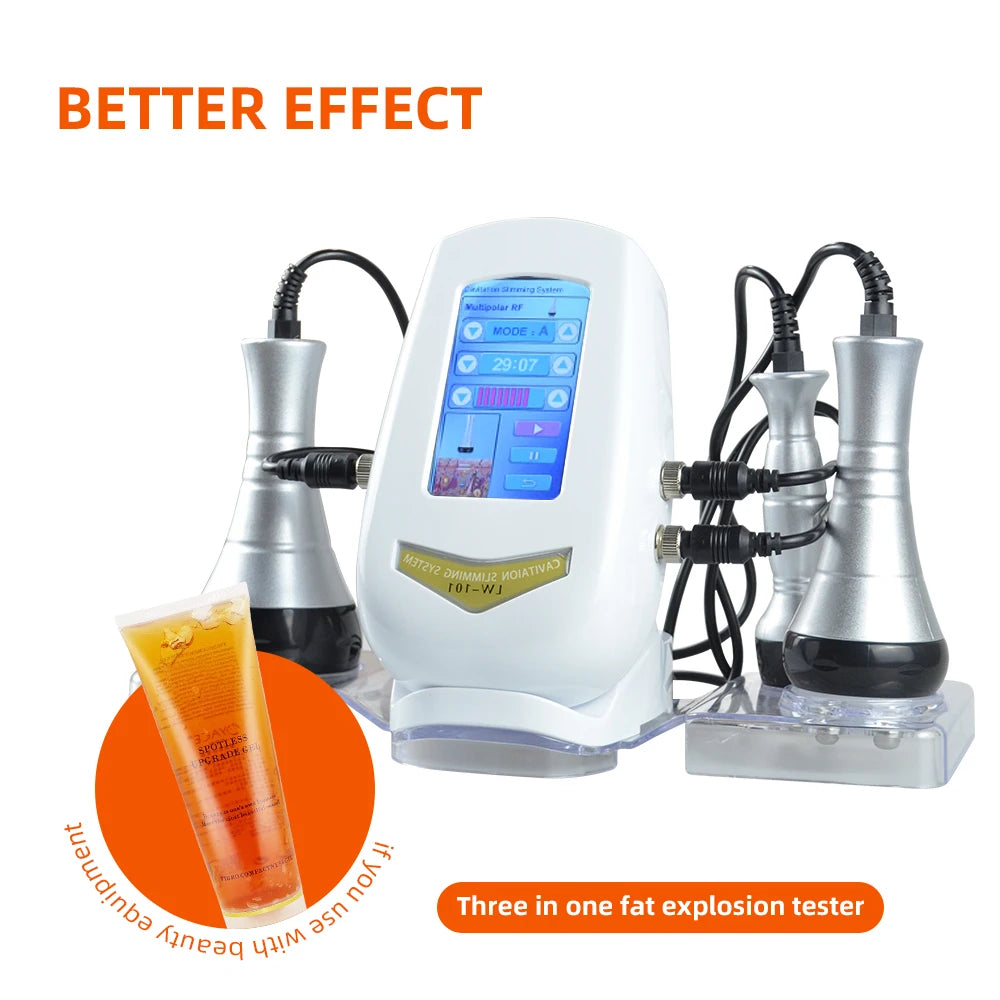 3/4-en-1 40k Corps minceur Masseur de cavitation Machine de dispositif multifonctionnel Face Body Resserrer le salon de beauté soulevant
