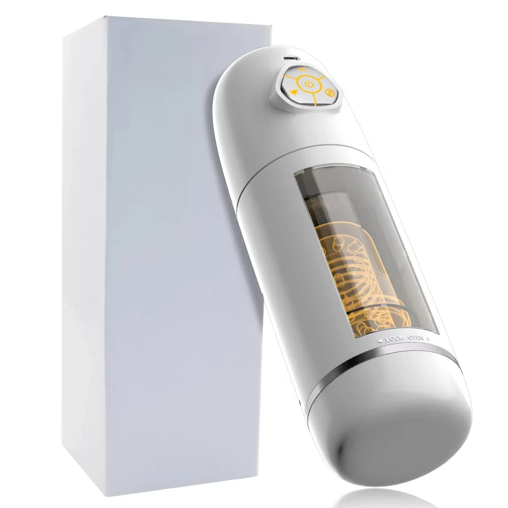 Tasse de masturbateur masturbateur automatique 10 modes rotatifs de poussée de poche pénis pipe joie sexuelle pour hommes