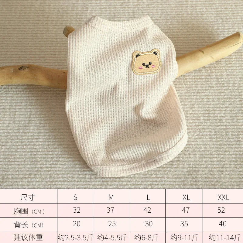 Vêtements de chien cool d'été Nouveaux chiens gilet pour animaux de compagnie pour chiot