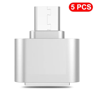 USB 3.0 Type-C vers l'adaptateur OTG USB 2.0 pour Samsung Huawei Xiaomi Honor Redmi Oppo OnePlus Android Phone Data Sync Converter USB-C