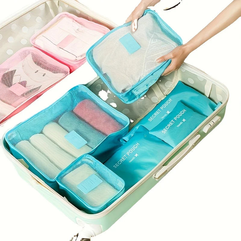 6pcs Sacs de voyage multifonction