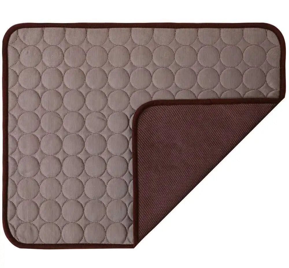Tapis de chien refroidissement tapis d'été pour chiens chat glace de soie couverture canapé-couverture respirant lit de compagnie de chien de chien été lavable pour petit grand chien chat