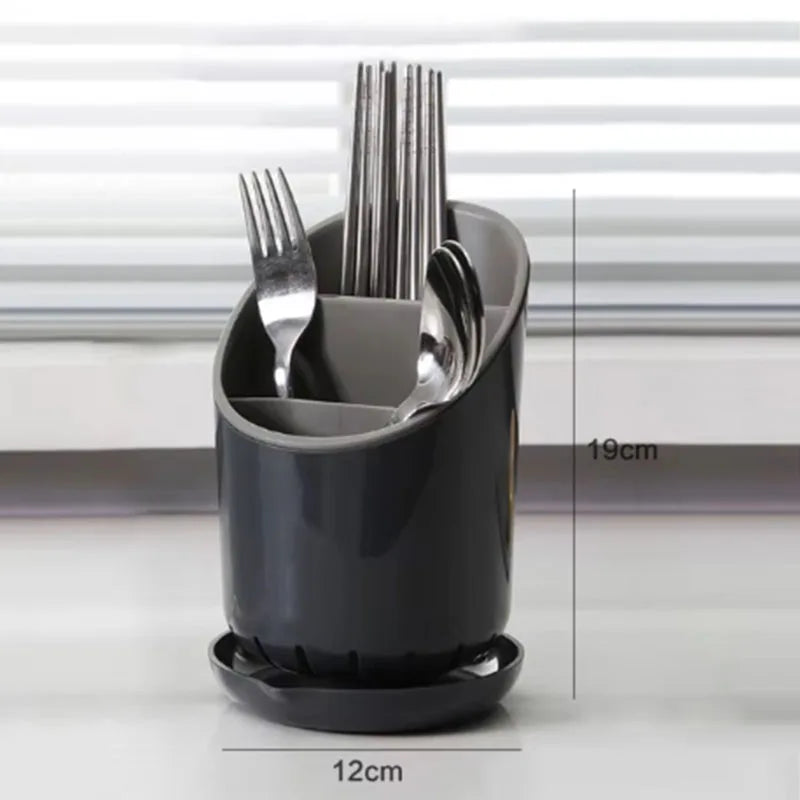 Coudlery Storage Contexte en plastique Conteaux de drainage de drain