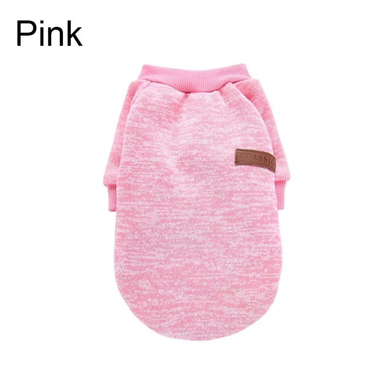 Vêtements pour chiens d'hiver pour les petits chiens chiens chauds Chihuahua manteau schnauzer cug vêtements swetshirts décontractés pour chats de chien Accès pour animaux de compagnie