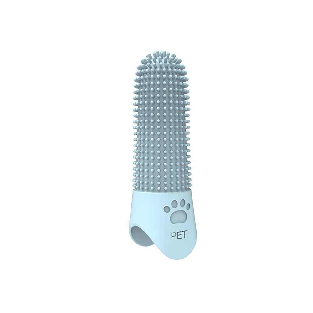 Pouttes de nettoyage des dents de silicone pour animaux