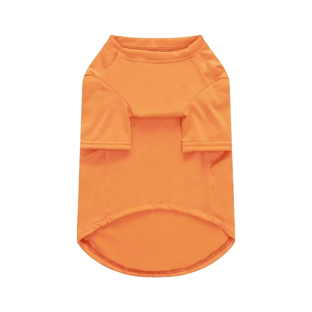 T-shirt pour animaux de compagnie à imprimé Disney, en matière de fibres, adapté aux loisirs intérieurs et extérieurs, à la protection solaire, aux vêtements de chat et de chien