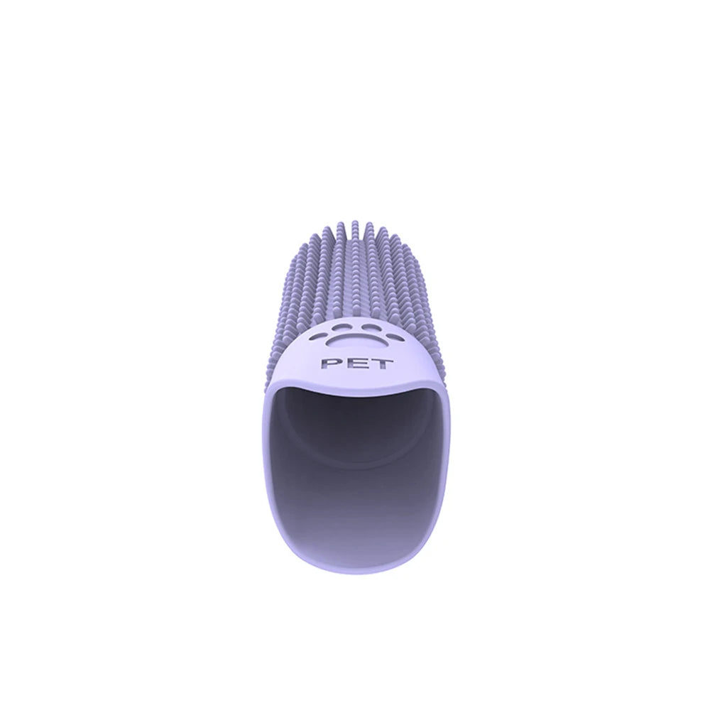 Pouttes de nettoyage des dents de silicone pour animaux