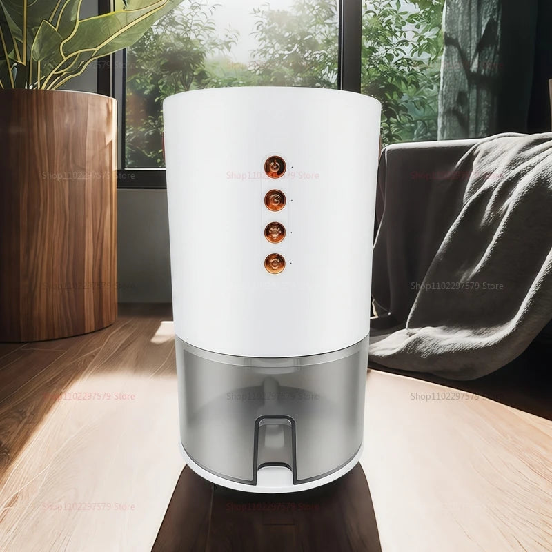 Déshumidificateur intelligent Absorbeur d'humidité pour la chambre à coucher Purificateur d'air portable et Contrôle de l'humidité Déodorizant l'humidité compacte