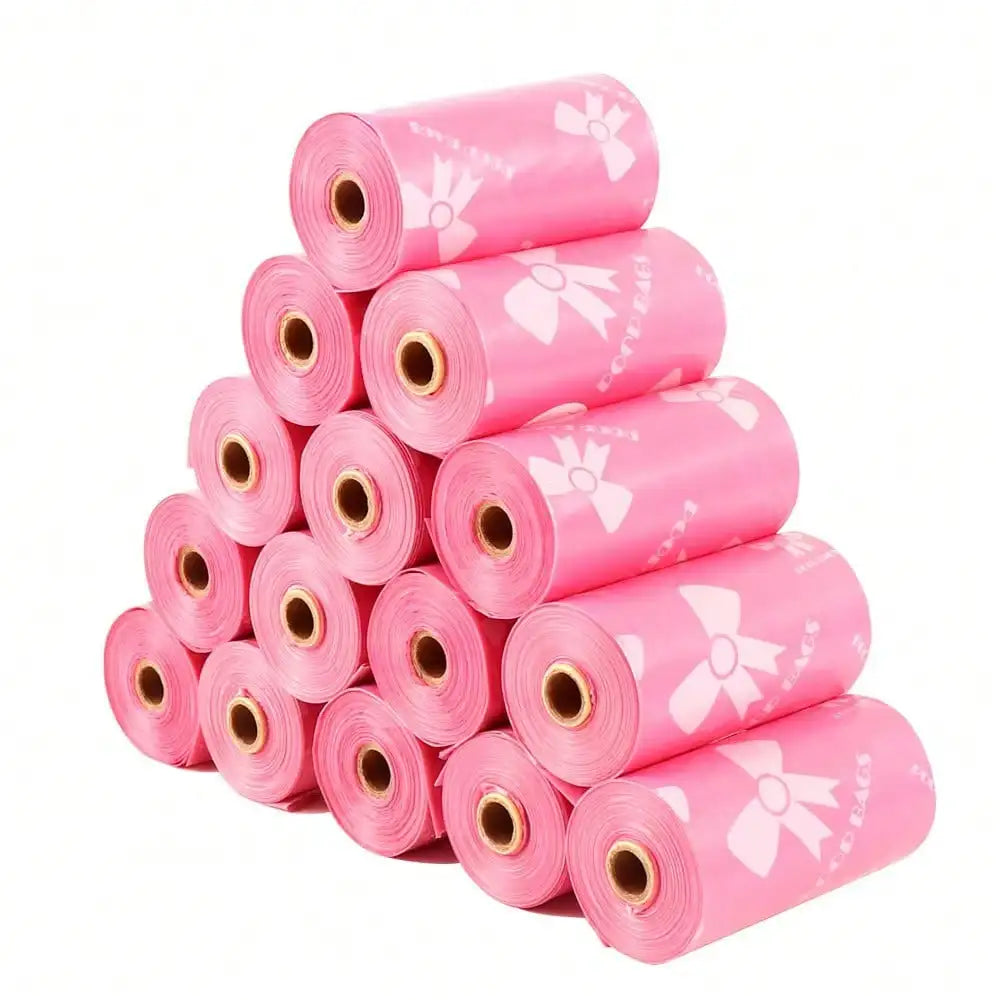 3/6/10/12 Rolls 180 Count Sacs de merde de chiens super épaisses, polyéthylène à l'épreuve des fuites adapté aux chats et aux chiens, aux fournitures de nettoyage pour animaux de compagnie
