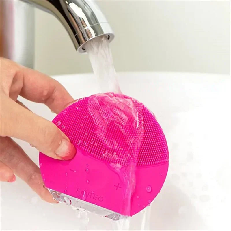 lUNA Mini2 Facial Silicone Facial Nettoying Brush, avant le logo réel, charge USB, étanche, niveau 8