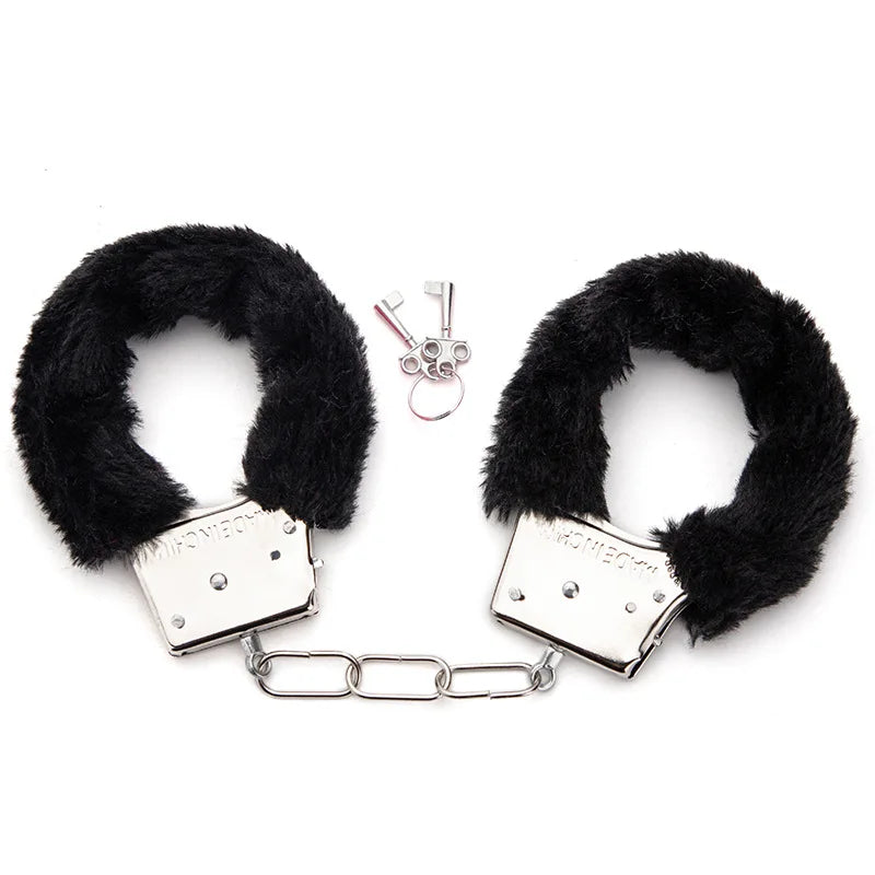 Accessoires érotiques Toys sexuels 2pc BDSM Bondage menottes pour les contraintes sexuelles Cuffs Fetish Adult Couples Games Produits sexuels