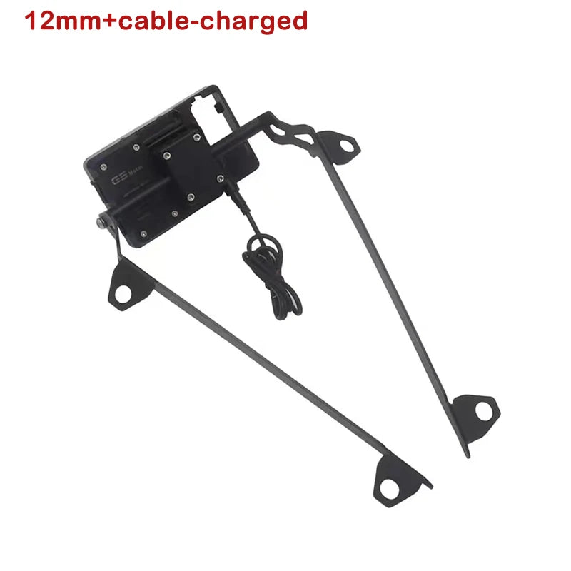 Pour Ducati Multistrada V4 S V4S 2021 2022+ Motorcycle Mobile Phone GPS Mount Navigation Bracket USB et STANDE DE CHARGE SANS WIRD