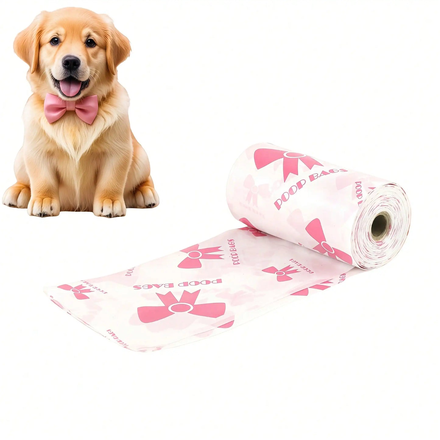 3/6/10/12 Rolls 180 Count Sacs de merde de chiens super épaisses, polyéthylène à l'épreuve des fuites adapté aux chats et aux chiens, aux fournitures de nettoyage pour animaux de compagnie