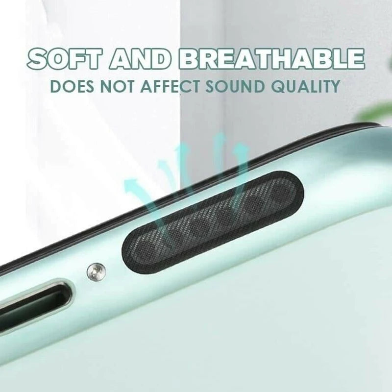 Sticker Universal Dust Plug Mobile Phone Téléphone Anti Dust Mesh