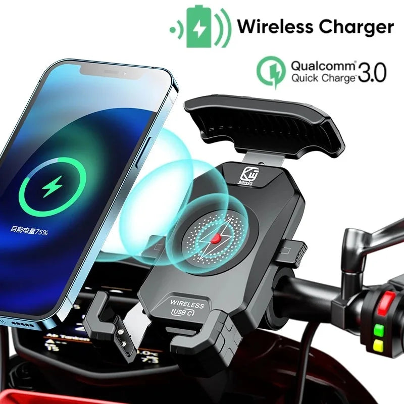 Support de téléphone de téléphone de moto