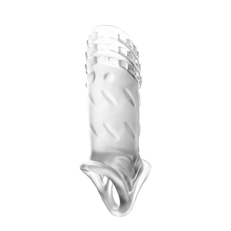 RELARD réutilisable préservatif Pinis Extension de manches étendue Dildo Adult Anal plug Sex Toys for Men Pas de vibrateur pour femmes Produits sexuels