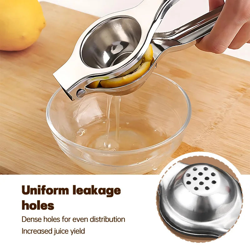 Lemon Squeezer Durable Stainless Steel Juice Processor Pomegranate Orange Lemon Sugar Cane Fruit Pressing Kitchen Tools