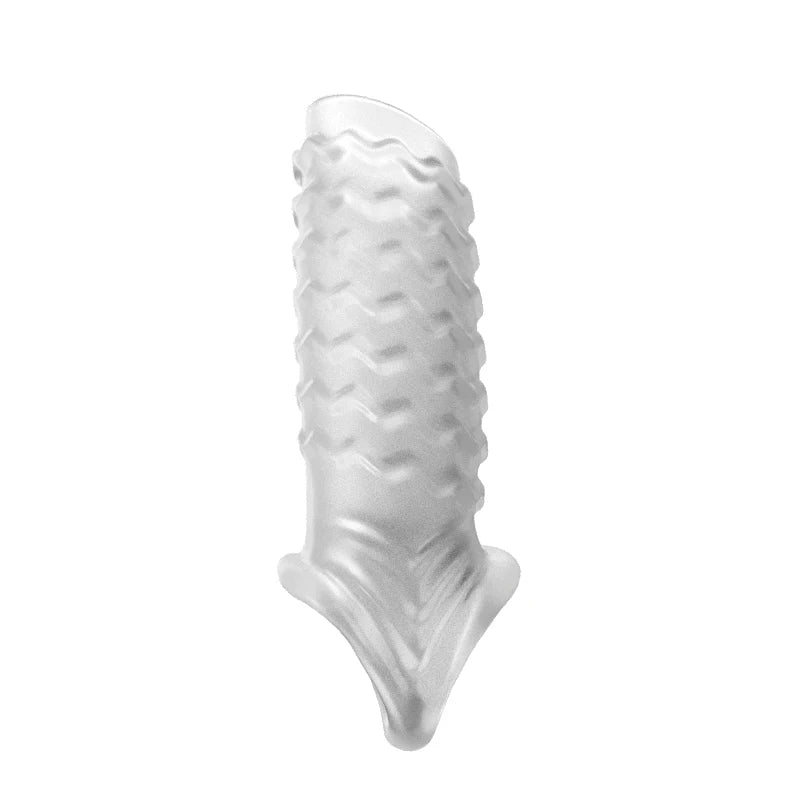 RELARD réutilisable préservatif Pinis Extension de manches étendue Dildo Adult Anal plug Sex Toys for Men Pas de vibrateur pour femmes Produits sexuels