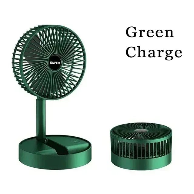 Bureau pliable rechargeable petit ventilateur mini-facteur portable portable USB Home Low Bruit Haute durée Mini ventilateur électrique
