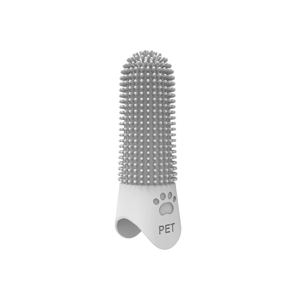 Pouttes de nettoyage des dents de silicone pour animaux