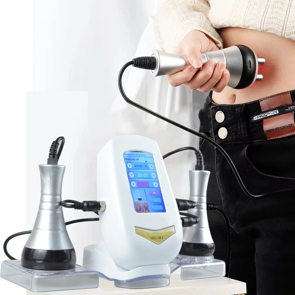 3/4-en-1 40k Corps minceur Masseur de cavitation Machine de dispositif multifonctionnel Face Body Resserrer le salon de beauté soulevant