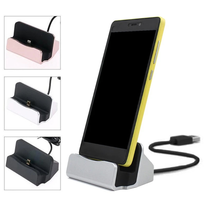 Type-C Station de quai à chargement rapide Desktop USB C 3.1 Chargeur d'amarrage avec câble pour Huawei P9 Plus Smart Cell Phone