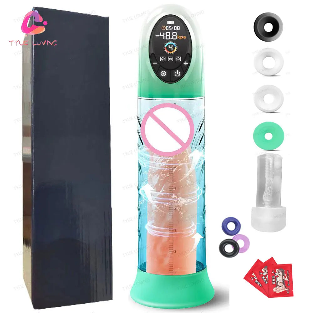 Hommes extension de pompe à vide automatique