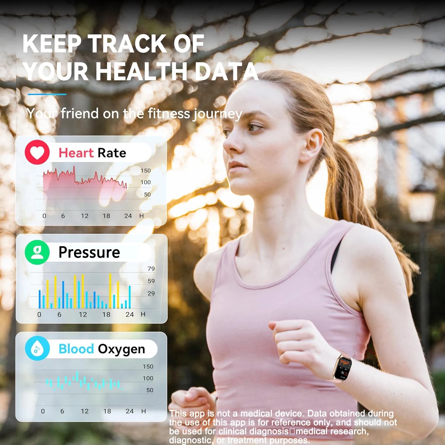 AI-VOCIE ASSISTANT SMART WART pour les hommes, 1,96 '' 'HD Screen Activity Trackers avec 100 + Sports/Sleep/Heart Rate Monitor