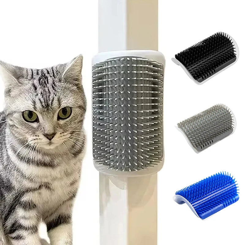 Cat Scratcher Massager pour les chats grattant les animaux de compagnie Brosse enlevant la table de toilettage des cheveux